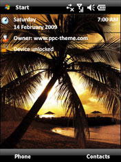 Sunset at Bay ppc theme